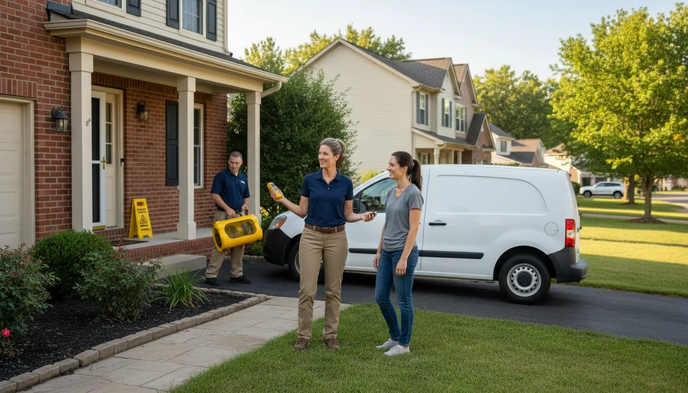 Water restoration image for Mold Remediation in Gilbert, AR